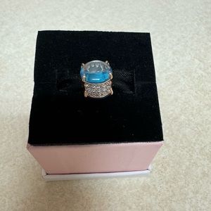 Pandora Blue Glass Charm